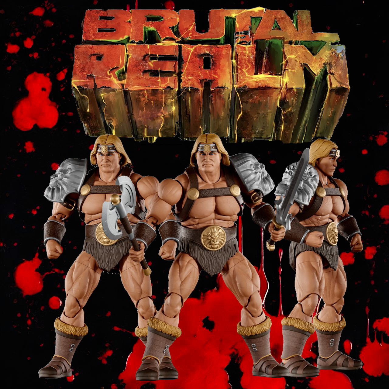 Kronen the Future Barbarian King 1:12 Highly Articulated Action